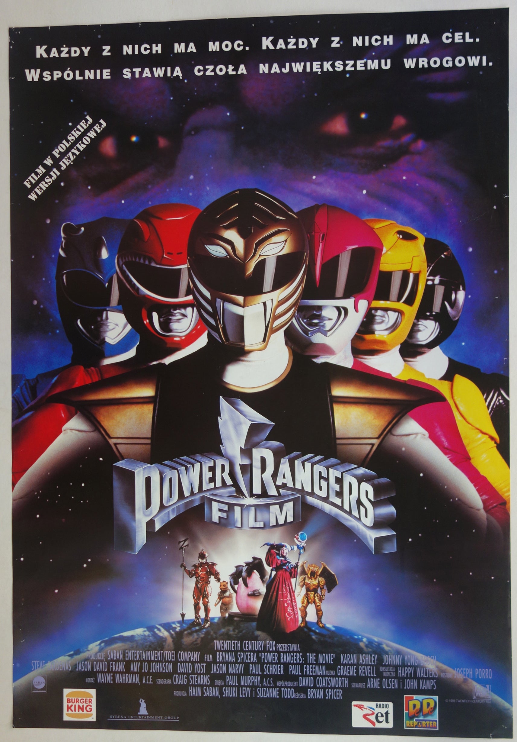 Power Rangers Movie Poster