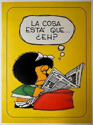 Link to  Mafalda PosterArgentina, 1973  Product