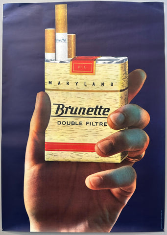 Link to  Brunette Cigarettes PosterUSA, c. 1960  Product