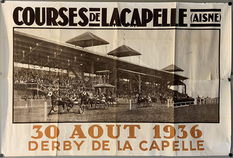 Link to  Courses de Lacapelle PosterFrance, 1936  Product