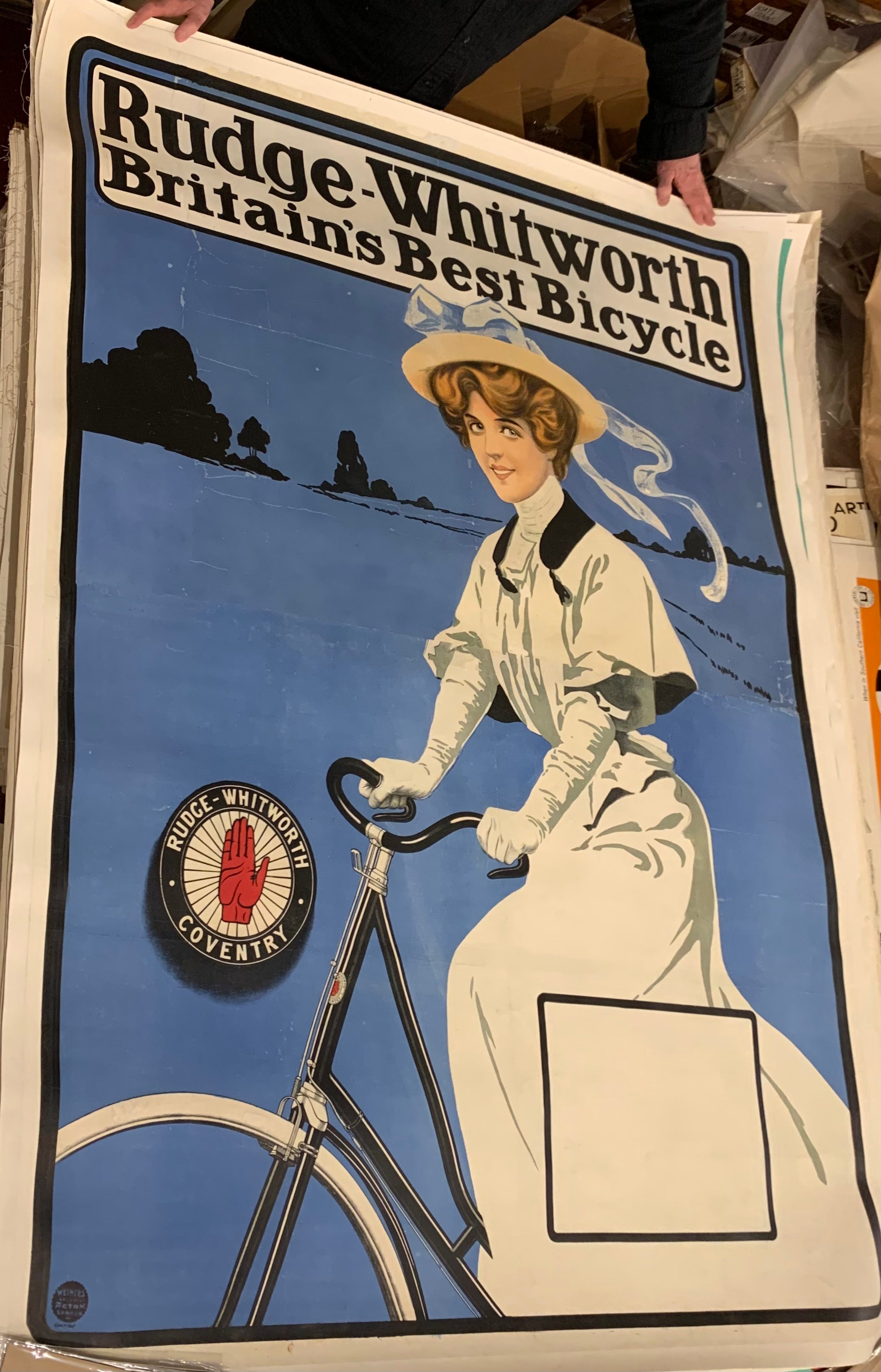 Rudge-Whitworth Bicycle Poster