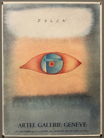 Link to  Folon Artel Galerie Geneve PosterSwitzerland, 1975  Product