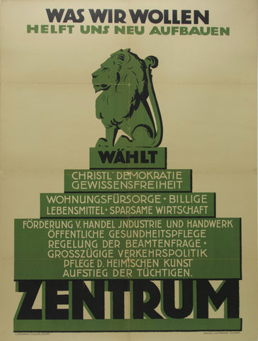 Link to  ZentrumGermany - c. 1930  Product