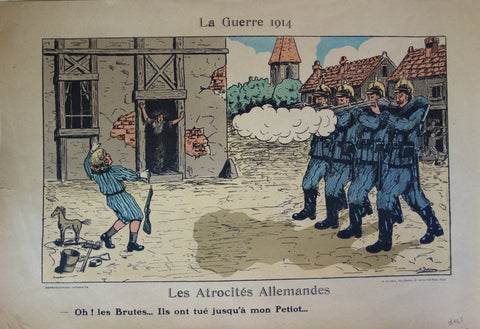 Link to  Les Atrocites AllemandesFrance c. 1914  Product