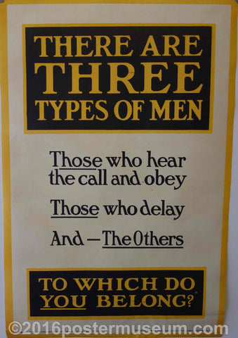 Link to  There are three types of menGreat Britain c. 1915  Product