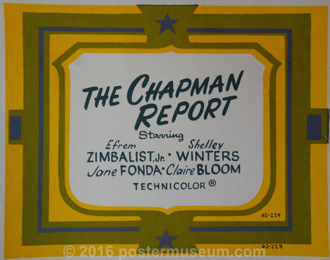Link to  The Chapman Report  Product