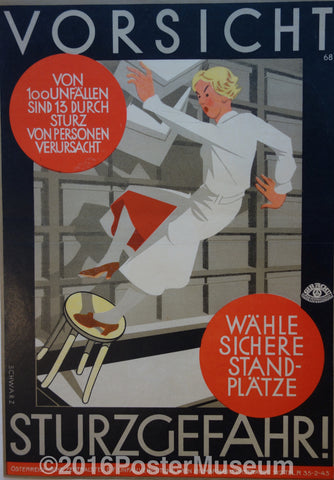 Link to  Vorsicht Sturzgefahr!Austria c. 1930  Product
