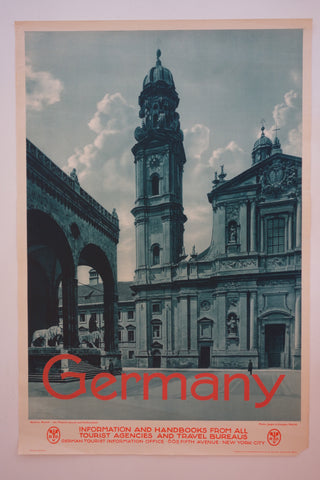 Link to  Germany: Bavaria - Munich, the Theatine Church and FeldherhalleGermany  Product