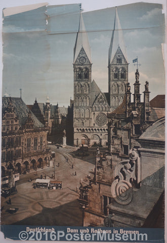 Link to  Dom und rathaus in BremenGermany c. 1935  Product