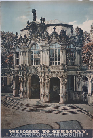 Link to  Welcome To Germany (Baroque Architecture of the Dresden "Zwinger"Germany c. 1935  Product