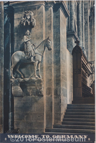 Link to  Welcome To Germany (The "Horseman" of Bamberg Cathedral)Germany c. 1935  Product