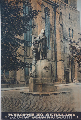 Link to  Welcome To Germany (St. Thomas's Church And Bach Memorial, Leipzig)Germany c. 1935  Product