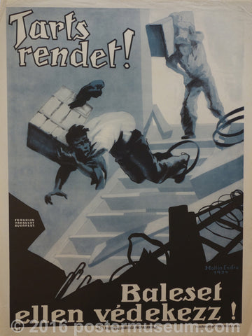 Link to  Baleset Ellen Vedekezz!  (Guard Against Accidents) 18.SZ.)Hollos Endre 1934  Product