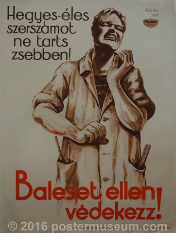 Link to  Baleset Ellen Vedekezz! (Guard Against Accidents) (41.SZ.)Koves 1935  Product