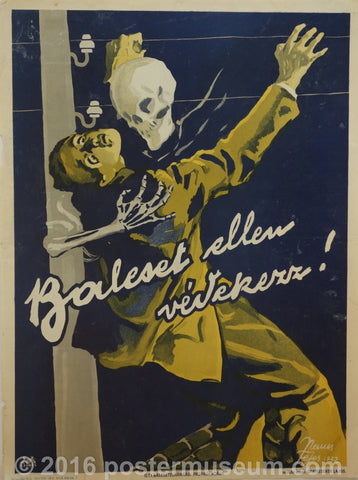 Link to  Baleset Ellen Vejekerr (Workers protect against accidents)Neiues Fejes 1932  Product