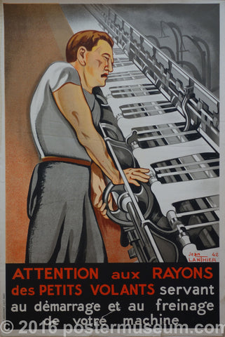 Link to  Attention aux Rayons des Petits VolantsFrance c. 1942  Product