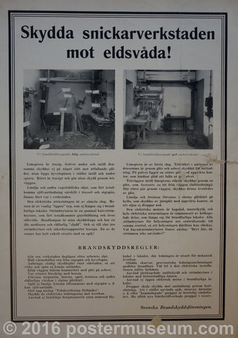 Link to  Skydda Snickarverkstaden Mot Eldsvada!1928  Product