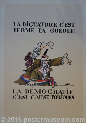Link to  La Dictature C'est Ferme Ta GueuleLoup 1989  Product
