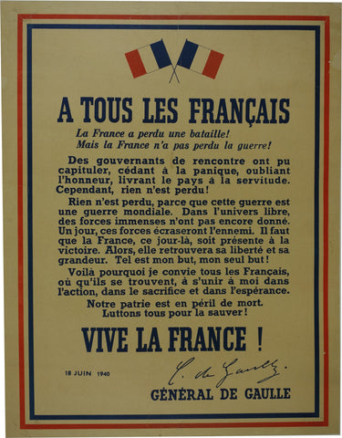 Link to  A Tous Les FrançaisFrance c. 1940  Product