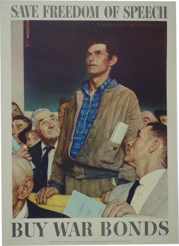 Link to  Save Freedom of SpeechUnited States c. 1943  Product