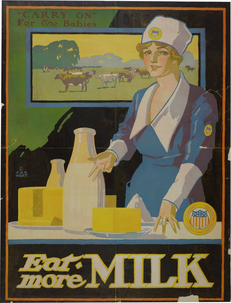 Eat More Milk – Poster Museum