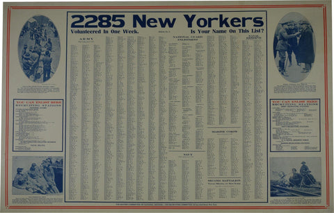 Link to  2285 New YorkersUSA 1917  Product