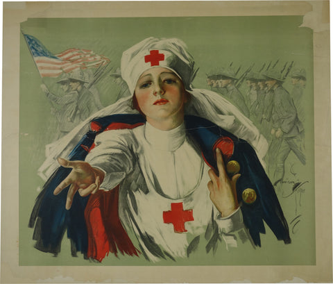 Link to  Red Cross WomanUSA c. 1917  Product
