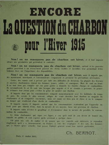 Link to  La Question du CharbonFrance 1915  Product