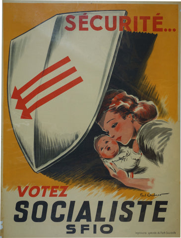 Link to  Votez SocialisteFrance c. 1936  Product