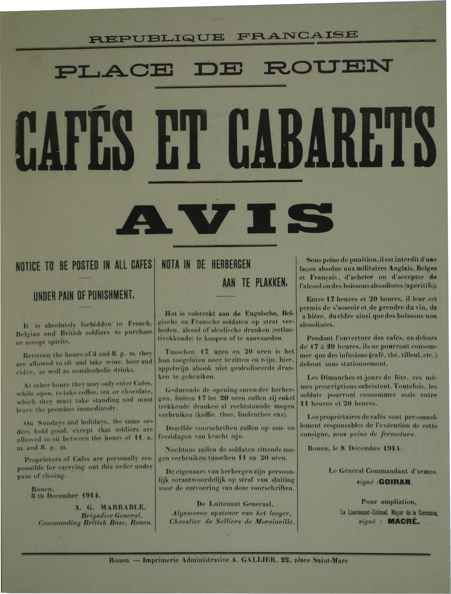 Cafes Et Cabarets – Poster Museum
