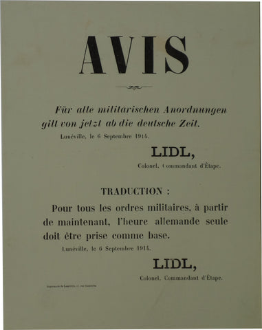 Link to  AVISFrance c. 1914  Product
