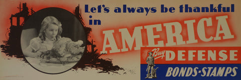 Link to  Let's always be thankfulUSA 1942  Product