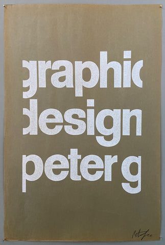 Link to  Graphic Design Peter G #09U.S.A., c. 1965  Product