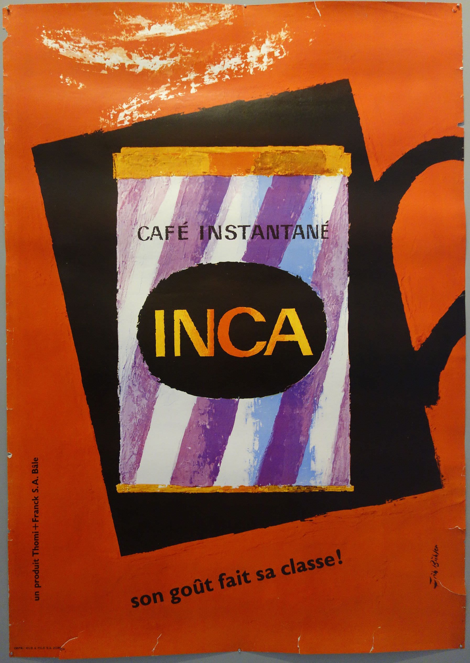 Cafe Inca Cafe Instantane Inca – Poster Museum
