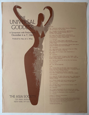 Link to  The Asia Society Symposium PosterUSA, 1986  Product
