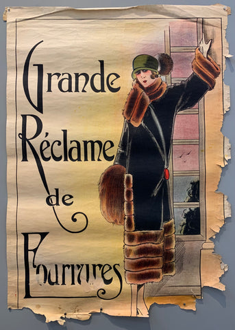 Link to  Grande Réclame de Fourrures PosterFrance, c.1925  Product