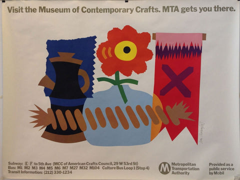 Link to  MTA Museum of Contemporary Crafts, Artist - Chermayeff & GeismarNew York, 1977  Product