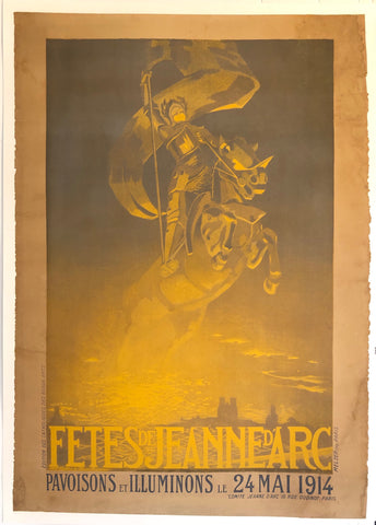 Link to  Fêtes De Jeanne D'Arc PosterFrance, 1914  Product