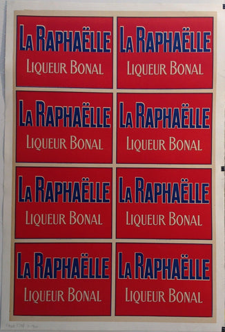 Link to  La Raphaelle Liqueur Bonal Red/BlueFrance, C. 1920s  Product