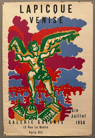 Link to  Lapicque Venise PosterFrance, 1956  Product
