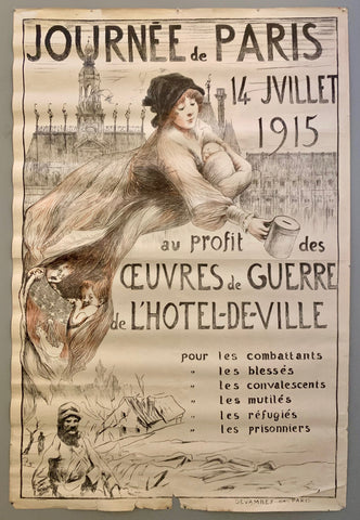 Link to  Journée de Paris 1915 PosterFrance, 1915  Product