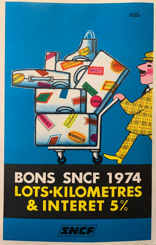 Link to  SNCF 1974 PosterFrance, 1974  Product