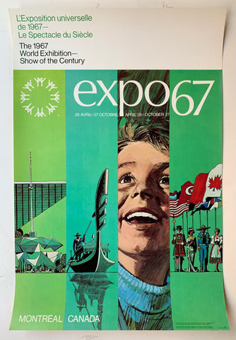 Link to  Expo67 Montreal Canada Poster #4Canada, 1967  Product