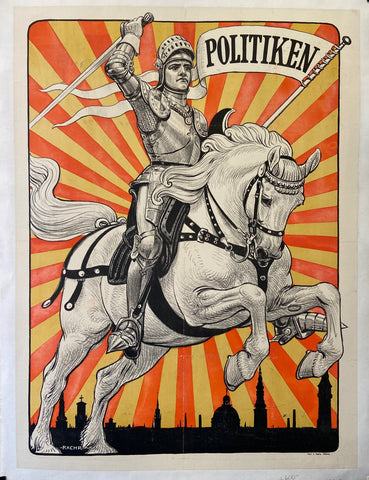 Link to  Politiken PosterSweden, c. 1914  Product