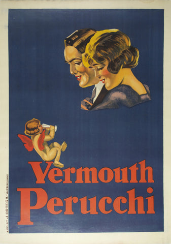 Link to  Vermouth Perucchi poster ✓Spain - c. 1930  Product
