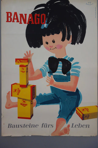 Link to  BanagoSwiss Poster, 1958  Product