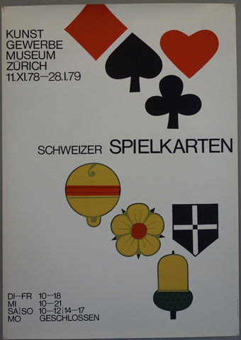 Link to  Kunstgewerbemuseum Zurich Schweizer SpielkartenSwitzerland, 1979  Product