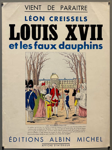 Link to  Louis XVII et Les Faux Dauphins PosterFrance, 1936  Product