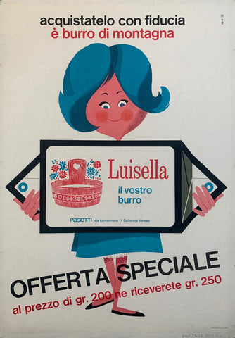 Link to  Luisella: il vostro burro PosterItalian Poster, 1950  Product