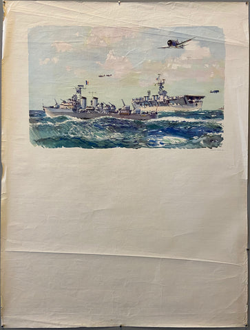 Link to  Aircraft Carriers PrintFrance, c. 1960  Product